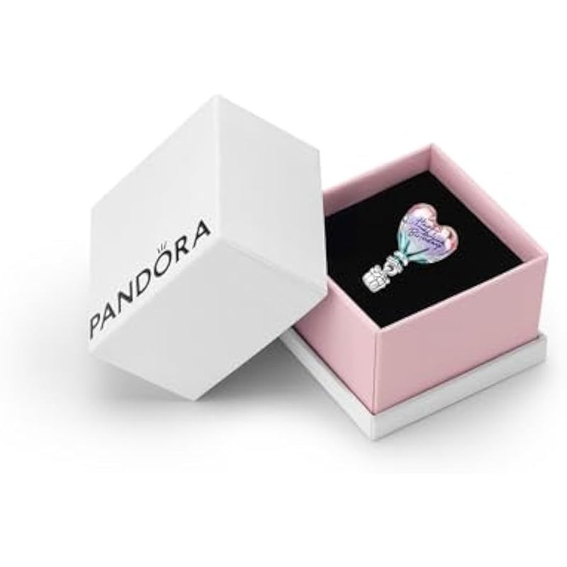 Arabest Pandora Happy Birthday Hot Air Balloon Charm Bracelet Charm Moments Bracelets - Stunning Women's Jewelry - Gift for Women - Made with Sterling Silver & Enamel, With Gift Box - Image 1